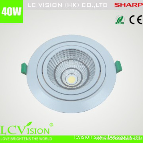 40W SHARP COB LED Down Light/3900lm